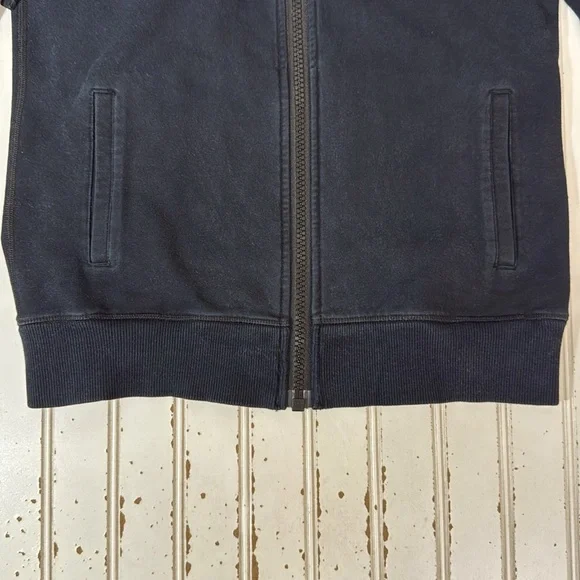 Lululemon Jacket Women’s 8 Black Full Zip Hoodie Remix Scuba Fair Isle Yoga - Picture 4 of 13